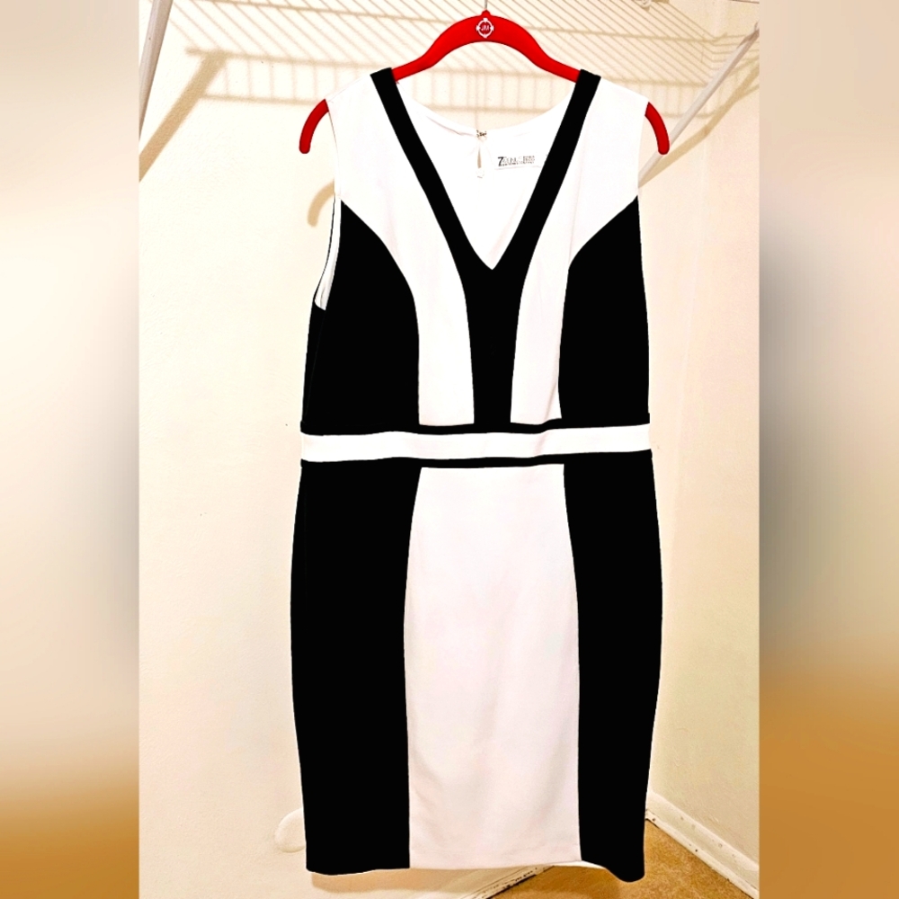 Well Structured, Black & White Dress